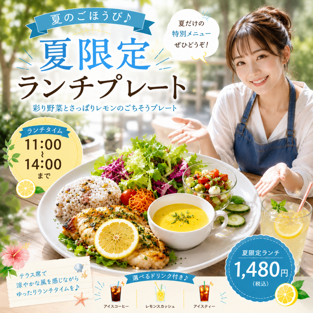 夏限定ランチ