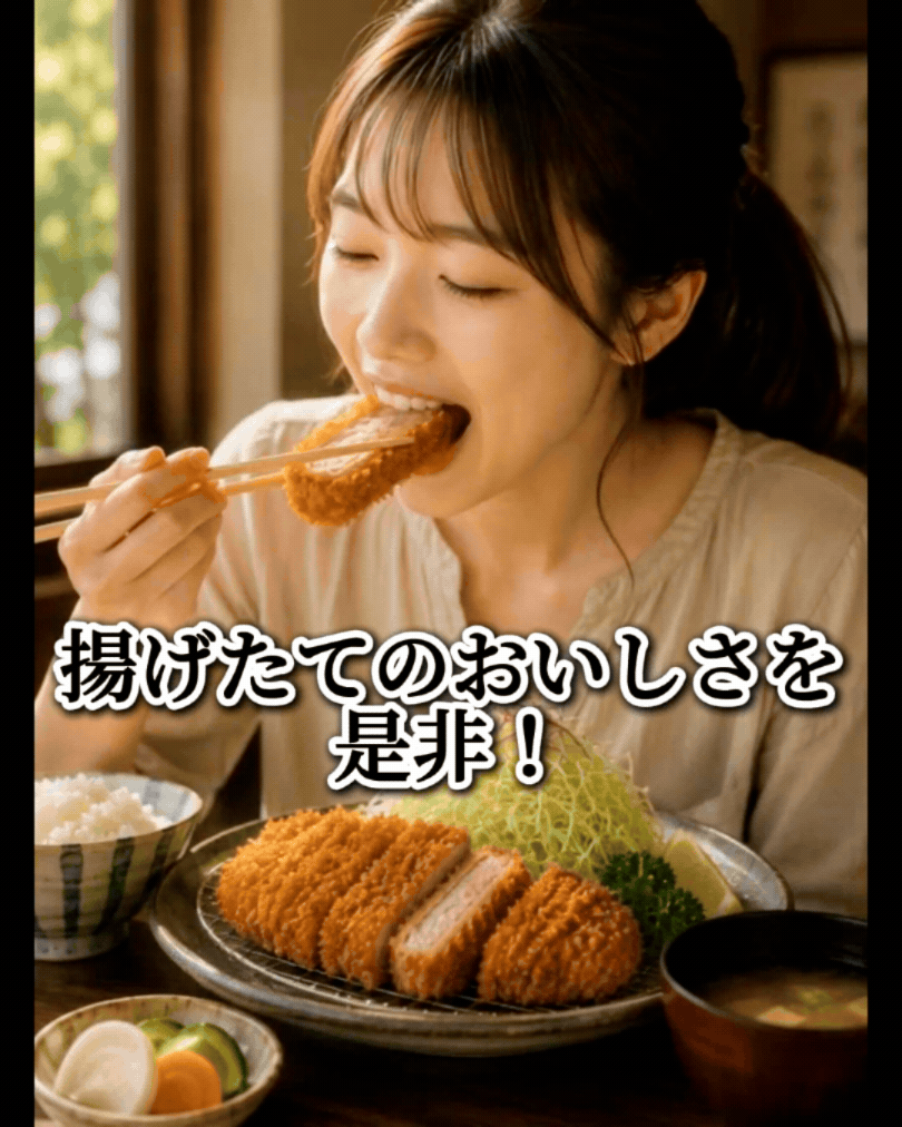 とんかつランチ動画